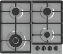 Газова панель варильна Gorenje GW641EBX Газова панель варильна Gorenje GW641EBX