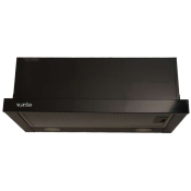 Вытяжка телескопическая VENTOLUX GARDA 60 BK (700) LED Вытяжка телескопическая VENTOLUX GARDA 60 BK (700) LED