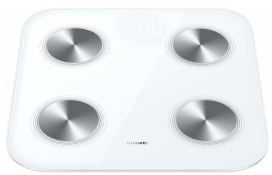 Весы напольные электронные HUAWEI Scale 3 Frosty White (55020ABM) Весы напольные электронные HUAWEI Scale 3 Frosty White (55020ABM)