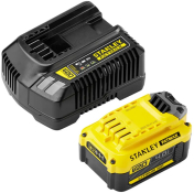 Зарядний пристрій та 1 акумулятор Stanley Fatmax SFMCB14M1 Зарядний пристрій та 1 акумулятор Stanley Fatmax SFMCB14M1