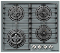 Газовая варочная поверхность GRANADO GGH 62-114 Grafito glass