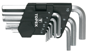 Ключі шестигранні TOPEX 35D955 Ключі шестигранні TOPEX 35D955