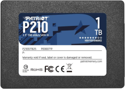 SSD накопичувач PATRIOT P210 1 TB (P210S1TB25) SSD накопичувач PATRIOT P210 1 TB (P210S1TB25)