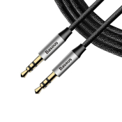 Аудио Baseus Yiven 3.5mm 1m Silver/Black (CAM30-BS1) Аудио Baseus Yiven 3.5mm 1m Silver/Black (CAM30-BS1)
