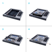Адаптер Grand-X HDD 2.5" в отсек привода ноутбука SATA/SATA3 12.7мм (HDC-25) Адаптер Grand-X HDD 2.5" в отсек привода ноутбука SATA/SATA3 12.7мм (HDC-25)