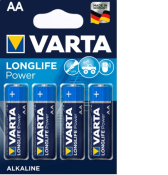 Батарейки Varta Longlife Power 4906 (High Energy) AA/LR06 BL 4шт. Батарейки Varta Longlife Power 4906 (High Energy) AA/LR06 BL 4шт.