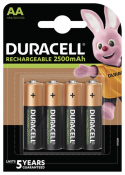 Акумулятор Duracell Rechargeable DX1500 Ni-MH AA/HR06 2500 mAh BL 4 шт. Акумулятор Duracell Rechargeable DX1500 Ni-MH AA/HR06 2500 mAh BL 4 шт.