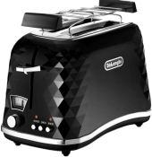 Тостер DeLonghi CTJ 2103 BK Brillante Тостер DeLonghi CTJ 2103 BK Brillante