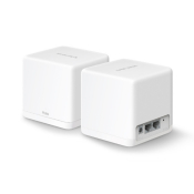 Беспроводной маршрутизатор Mercusys Halo H30G(2-pack) (AC1300, 2хGE WAN/LAN, Beamforming, MESH, 2-pack) Беспроводной маршрутизатор Mercusys Halo H30G(2-pack) (AC1300, 2хGE WAN/LAN, Beamforming, MESH, 2-pack)