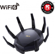 Бездротовий маршрутизатор Asus RT-AX89X (AX6000, Wi-Fi 6, WPA3, 1xGE WAN, 1x10GE WAN/LAN, 1x10GE SFP+ WAN, 8xGE LAN, 2xUSB3.1, MU-MIMO, AiMesh, 8 зовнішніх антен) Бездротовий маршрутизатор Asus RT-AX89X (AX6000, Wi-Fi 6, WPA3, 1xGE WAN, 1x10GE WAN/LAN, 1x10GE SFP+ WAN, 8xGE LAN, 2xUSB3.1, MU-MIMO, AiMesh, 8 зовнішніх антен)