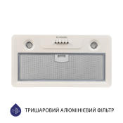 Витяжка повновбудована Minola HBI 5202 IV 700 LED Витяжка повновбудована Minola HBI 5202 IV 700 LED