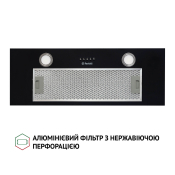 Витяжка вбудована Perfelli BI 7652 1000 LED