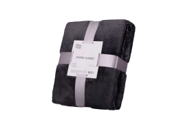Плед Ardesto Flannel ART0210SB, 160х200см, темно-сірий Плед Ardesto Flannel ART0210SB, 160х200см, темно-сірий