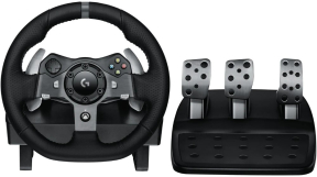 Дротове кepмo Logitech G920 Driving Force PC/Xbox One Black (941-000123) Дротове кepмo Logitech G920 Driving Force PC/Xbox One Black (941-000123)