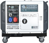 Генератор дизельний Konner&Sohnen KS 9300DE-1/3 ATSR Генератор дизельний Konner&Sohnen KS 9300DE-1/3 ATSR