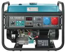 Генератор бензиновый Konner&Sohnen KS 7000E 1/3 Генератор бензиновый Konner&Sohnen KS 7000E 1/3