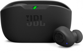 Bluetooth-гарнітура JBL Wave Buds Black (JBLWBUDSBLK) Bluetooth-гарнітура JBL Wave Buds Black (JBLWBUDSBLK)