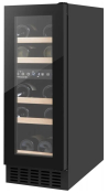 Philco Холодильник для вина, 85х29.5х57, обсяг-54л, зон - 2, пляш.-17, диспл, підсвітка, чорний Philco Холодильник для вина, 85х29.5х57, обсяг-54л, зон - 2, пляш.-17, диспл, підсвітка, чорний