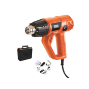 Пістолет гарячого повітря - фен мережевий BLACK+DECKER KX2001K Пістолет гарячого повітря - фен мережевий BLACK+DECKER KX2001K
