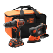 Набір з двох інструментів BLACK+DECKER BCK23S1S Набір з двох інструментів BLACK+DECKER BCK23S1S