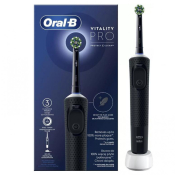 Зубна Braun BRAUN Oral-B Vitality D103.413.3 PRO Protect X Clean Cross Action EB50BRB Black Зубна Braun BRAUN Oral-B Vitality D103.413.3 PRO Protect X Clean Cross Action EB50BRB Black