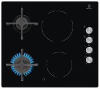 Варочная поверхность комбинированная Electrolux EGE6172NOK Варочная поверхность комбинированная Electrolux EGE6172NOK