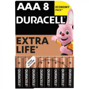 Батарейки Duracell AAA LR03/MN2400 8шт (5000394203341) Батарейки Duracell AAA LR03/MN2400 8шт (5000394203341)