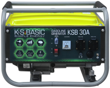 Генератор бензиновый Konner&Sohnen KSB 30A Генератор бензиновый Konner&Sohnen KSB 30A