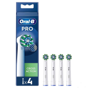 Насадка для електричної зубної щітки Braun Oral-B Cross Action EB50RX (4) Насадка для електричної зубної щітки Braun Oral-B Cross Action EB50RX (4)