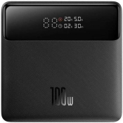 Зовнішній акумулятор (павербанк) Baseus Blade 20000mAh 100W HD Edition Black (PPBL000301) Зовнішній акумулятор (павербанк) Baseus Blade 20000mAh 100W HD Edition Black (PPBL000301)