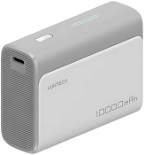 Зовнішній акумулятор (павербанк) Cuktech PB100 10000mAh 30W 1C1A Grey Зовнішній акумулятор (павербанк) Cuktech PB100 10000mAh 30W 1C1A Grey