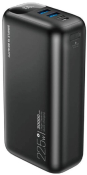 Зовнішній акумулятор (павербанк) XO PR200 - 30000 mAh PD20W + QC22.5W Black Зовнішній акумулятор (павербанк) XO PR200 - 30000 mAh PD20W + QC22.5W Black
