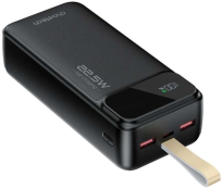 Універсальна мобільна батарея Choetech Power bank B730 30000mAh PD 22.5W Black (B730-ACBK) Універсальна мобільна батарея Choetech Power bank B730 30000mAh PD 22.5W Black (B730-ACBK)