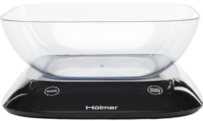 Весы кухонные Holmer HSK-1817GL Весы кухонные Holmer HSK-1817GL