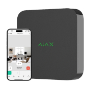 Видеорегистратор Ajax NVR (8ch) (8EU) black Видеорегистратор Ajax NVR (8ch) (8EU) black