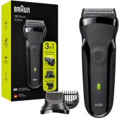 Електробритва чоловіча Braun Series 3 300s Black Електробритва чоловіча Braun Series 3 300s Black