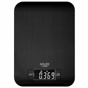 Кухонні ваги Adler AD 3183 black - 5kg Кухонні ваги Adler AD 3183 black - 5kg