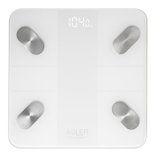 Весы напольные Adler AD 8186, white Smart Весы напольные Adler AD 8186, white Smart
