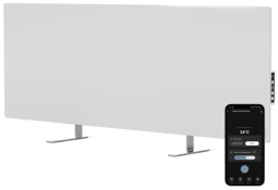 Обігрівач AENO Premium Eco Smart GH3S LED White (AGH0003S)