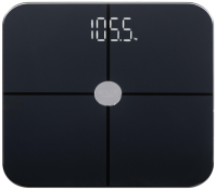 Весы напольные электронные Adler Adler Smart - FitGo App AD 8187 Black