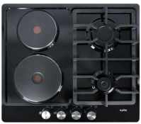 Комбинированная варочная поверхность VENTOLUX HG622 B3 S (BK)