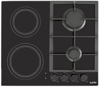 Комбинированная варочная поверхность VENTOLUX HG622 B9G CS I (BK)