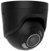 IP-камера відеоспостереження Ajax TurretCam HL 8MP 2.8mm Black (000059519)