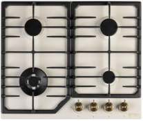 Газовая варочная поверхность Perfelli RETRO MW69C BEIGE