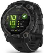 Смарт-годинник Garmin Instinct 3 45mm AMOLED Black with Black Band (010-02936-00)