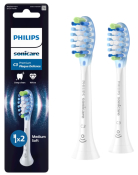 Насадка для електричної зубної щітки Philips Sonicare C3 Premium Plaque Defence White HX9042/87