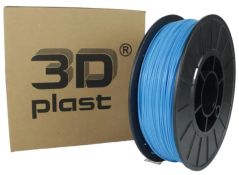 Філамент 3Dplast PETG 1.75mm 0.85kg light-blue (3DPTG17508BLU)