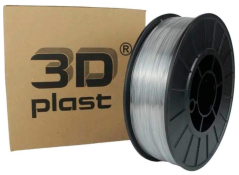 Філамент 3Dplast PETG 1.75mm 0.85kg transparent (3DPTG17508CLR)