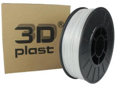 Філамент 3Dplast PETG 1.75mm 0.85kg white pearl (3DPTG17508PRL)