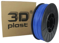 Філамент 3Dplast PLA 1.75mm 0.85kg blue (3DPLA17508BL)